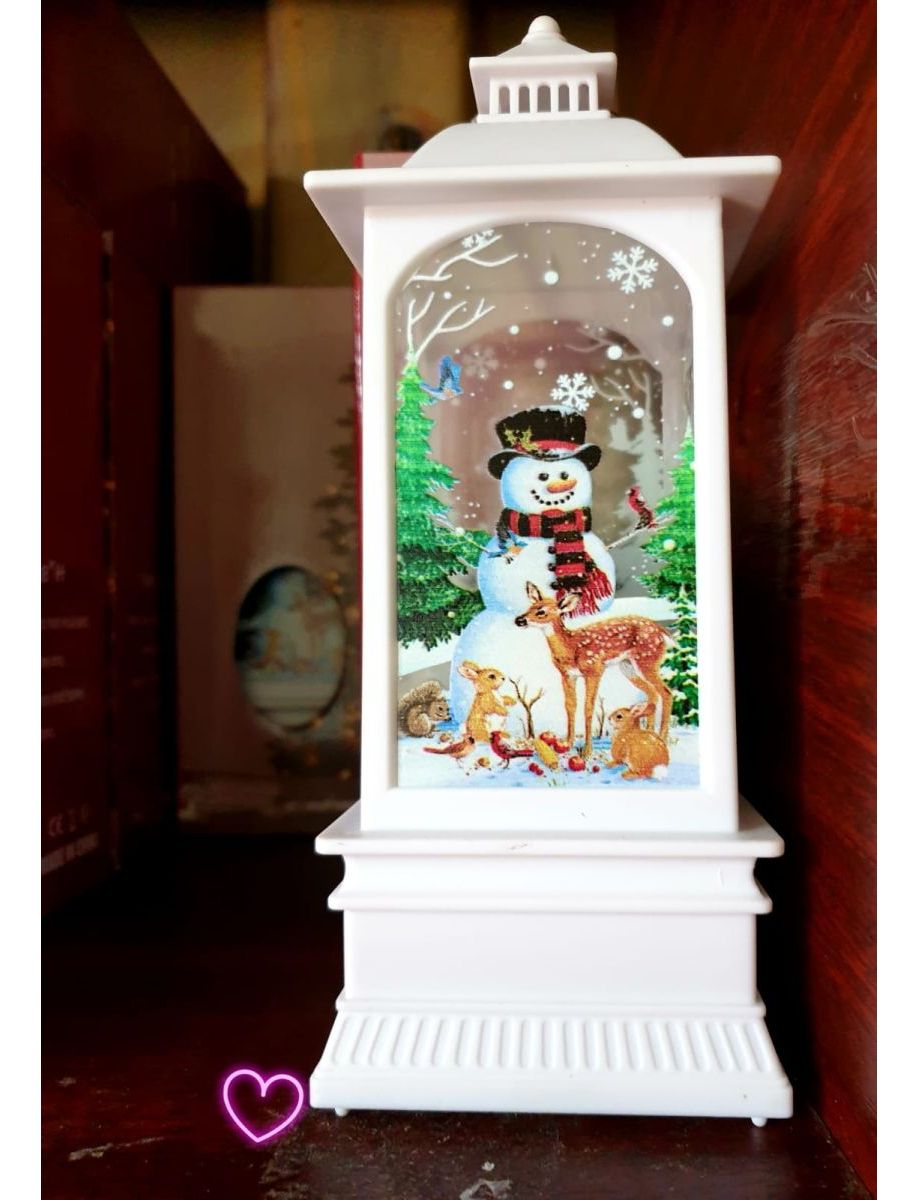 Felinar Craciun -cu led 22 cm