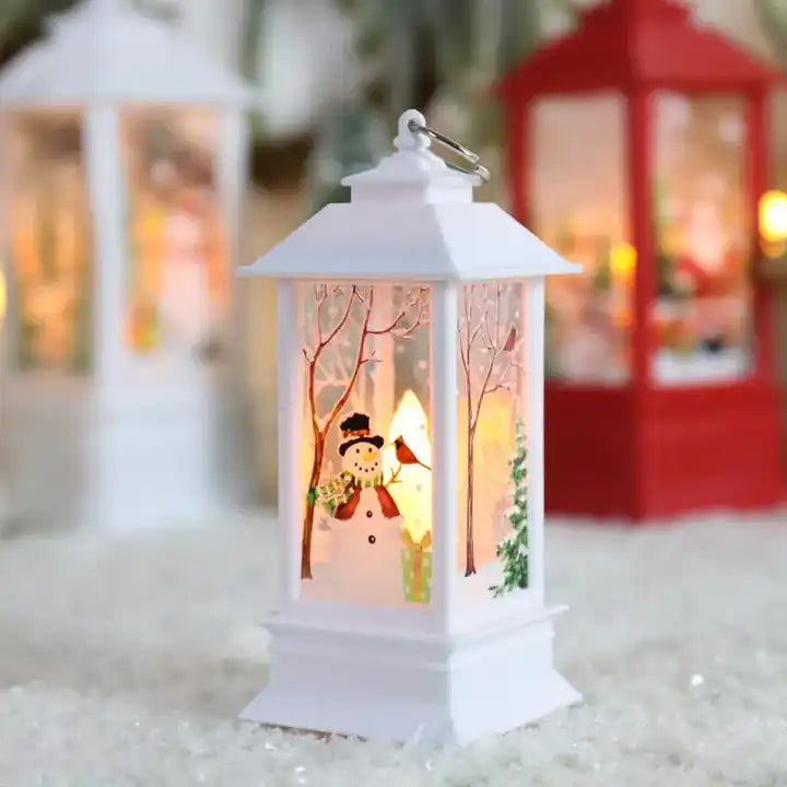 Felinar Craciun -cu led 22 cm