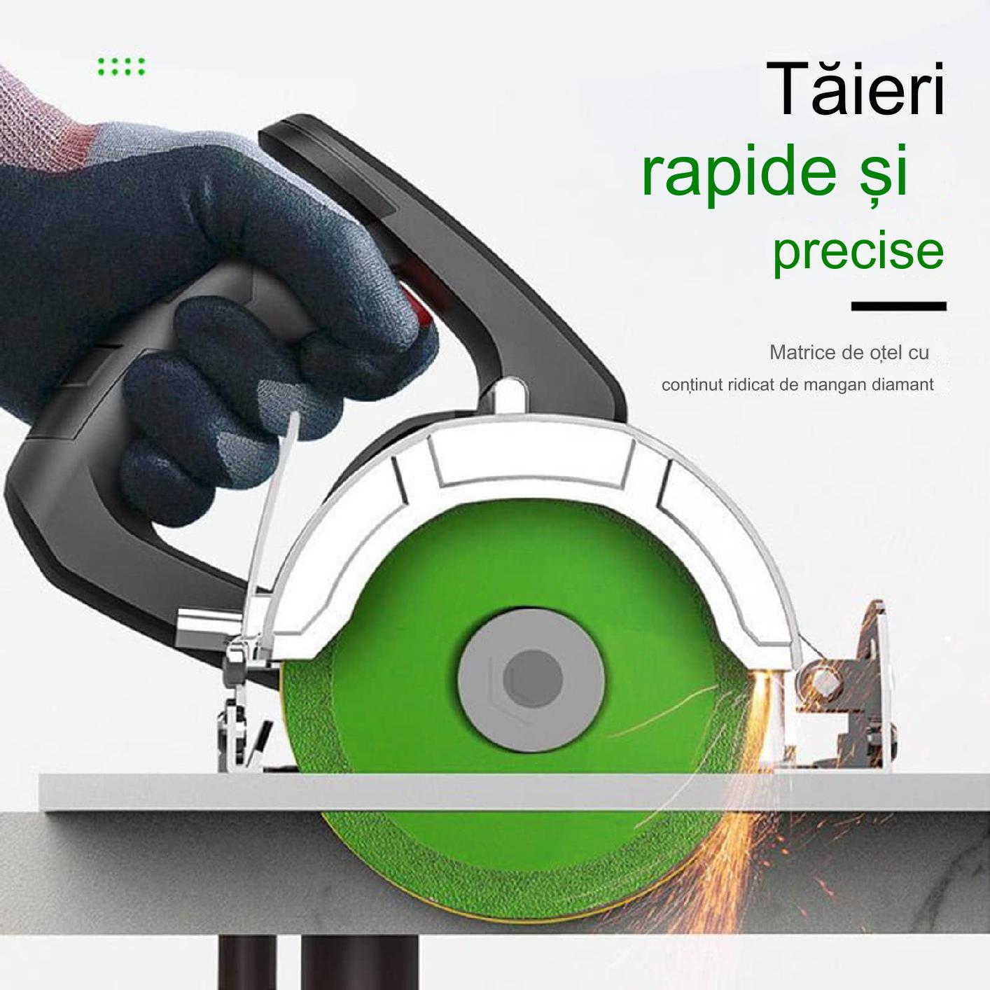 🔥OFERTA 1+1! Cumperi 1 si Primesti 2🔥Disc diamantat pentru flex, de taiat sticla si ciramica,125 latime nisip 15mm