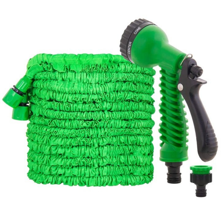 Furtun De Gradina Extensibil 53m Cu Pistol Pentru Stropit Verde