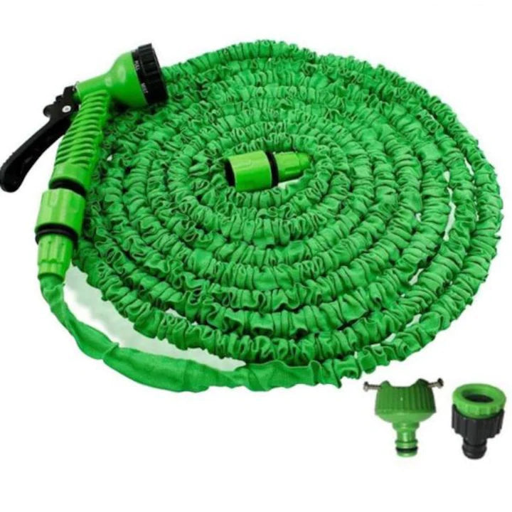 Furtun De Gradina Extensibil 53m Cu Pistol Pentru Stropit Verde