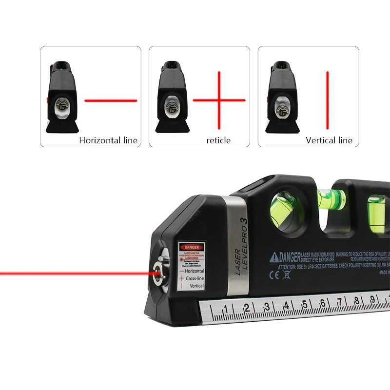 Nivel cu laser orizontal si verticală LEVELPRO3