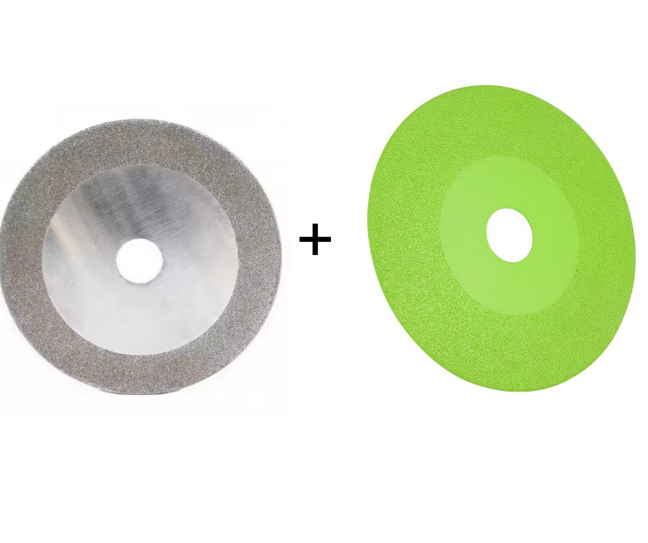 🔥OFERTA 1+1! Cumperi 1 si Primesti 2🔥Disc diamantat pentru flex, de taiat sticla si ciramica,125 latime nisip 15mm