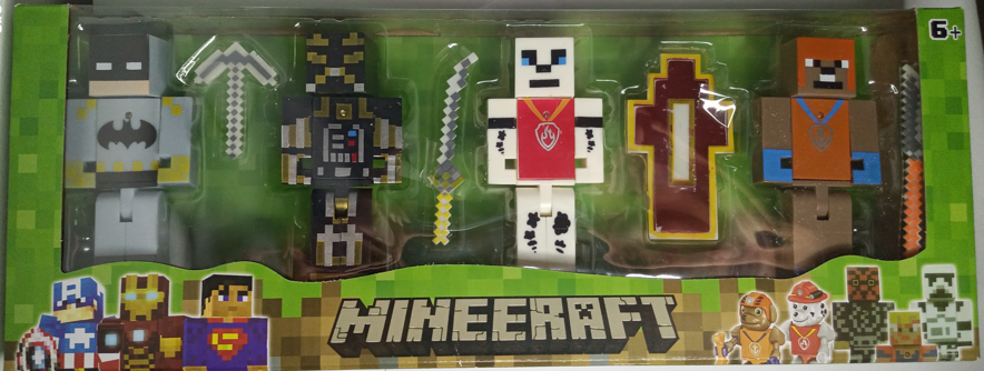 Minecraft Figurine cu ceas