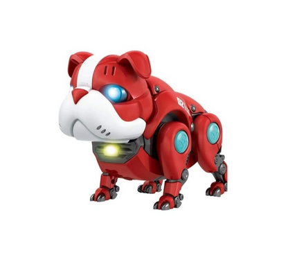 Caine robot , ABS, Functie sunetelumini, Multicolor