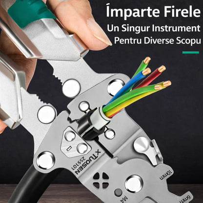 Cleste Profesional Multifunctional cu Tester Electric Integrat