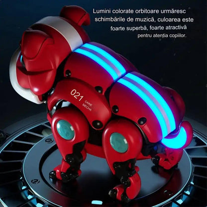 Caine robot , ABS, Functie sunetelumini, Multicolor