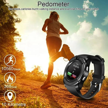 Smartwatch MediaTek V8, cartela SIM, camera
