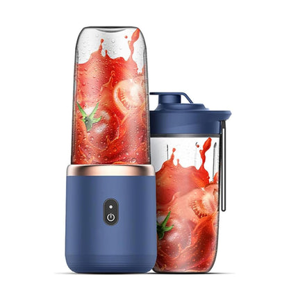 Blender Portabil Multifuncțional pentru Fructe – Capacitate 400 ml, 6 Lame Inoxidabile