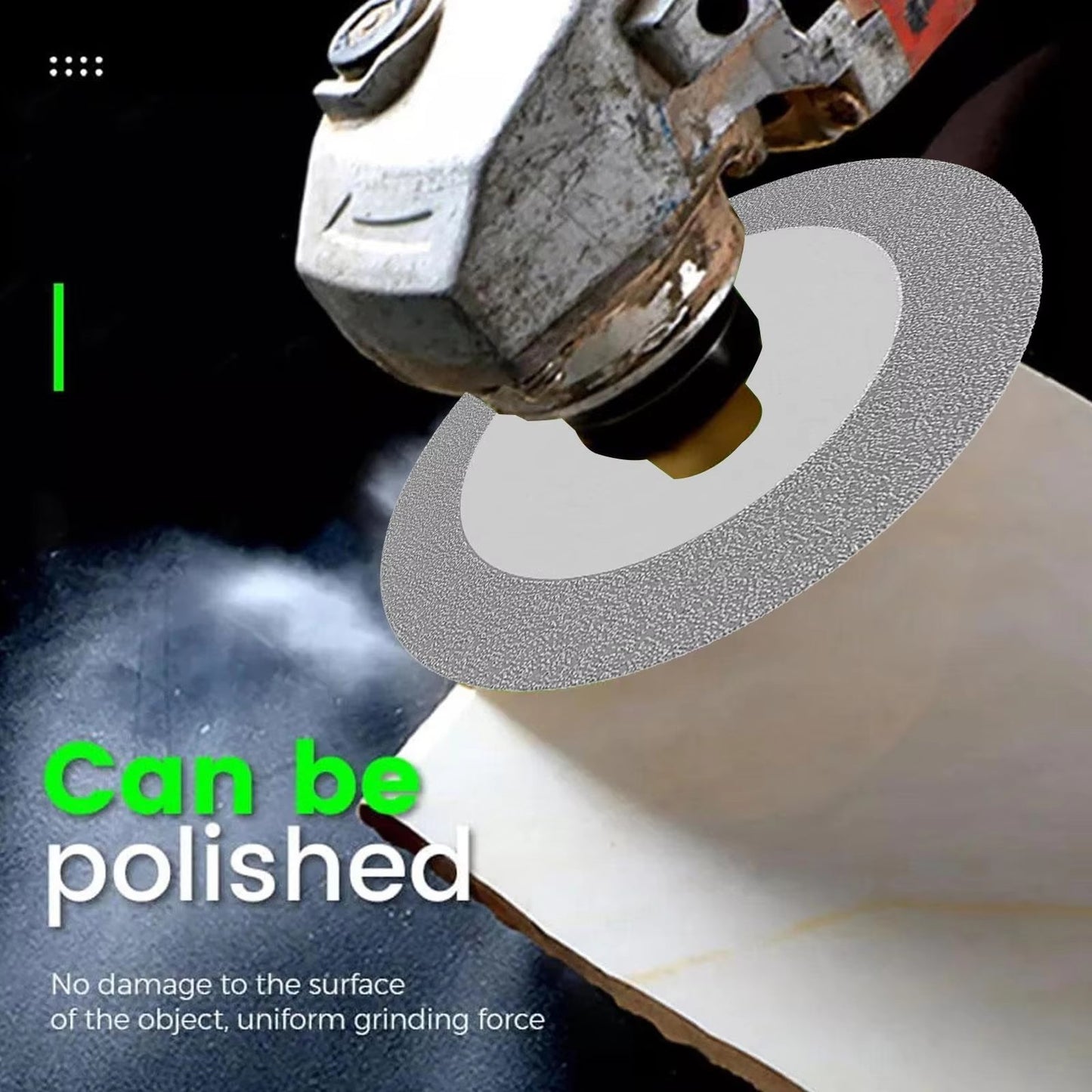 Disc Profesional 125mm pentru Taiat Sticla, Gresie, Faianta si Ceramica,Compatibil cu Flex si Alte Echipamente