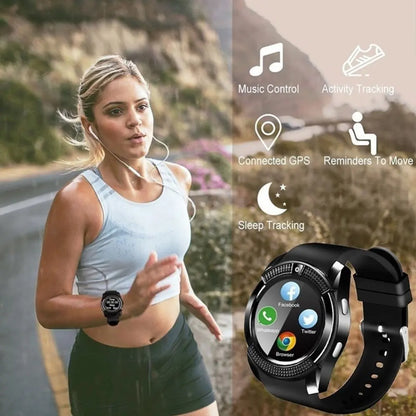 Smartwatch MediaTek V8, cartela SIM, camera