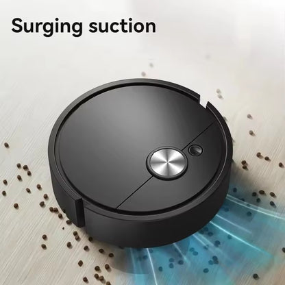 Aspirator Robot Inteligent 16cm cu Perii Laterale, Filtru și Încărcare USB Design