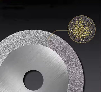 🔥OFERTA 1+1! Cumperi 1 si Primesti 2🔥Disc diamantat pentru flex, de taiat sticla si ciramica,125 latime nisip 15mm