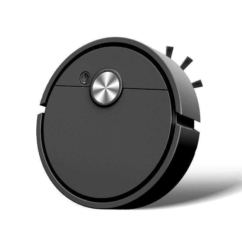 Aspirator Robot Inteligent 16cm cu Perii Laterale, Filtru și Încărcare USB Design