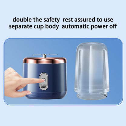 Blender Portabil Multifuncțional pentru Fructe – Capacitate 400 ml, 6 Lame Inoxidabile