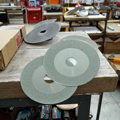 🔥OFERTA 1+1! Cumperi 1 si Primesti 2🔥Disc diamantat pentru flex, de taiat sticla si ciramica,125 latime nisip 15mm