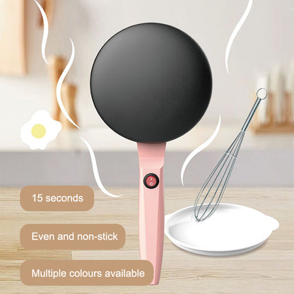 Tigaie electrica pentru clatite, diamentru de 20 cm, putere 600W, suprafata de gatire antiaderenta