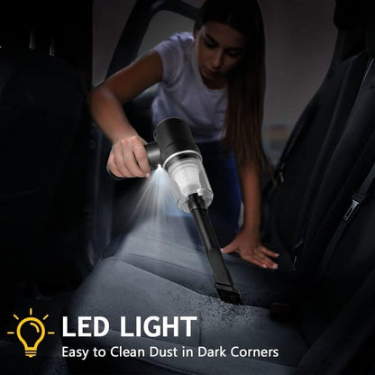 Aspirator Auto Portabil Multifuncțional 3 în 1, 9000Pa