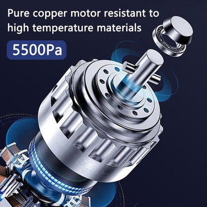 Aspirator Auto Portabil Multifuncțional 3 în 1, 9000Pa