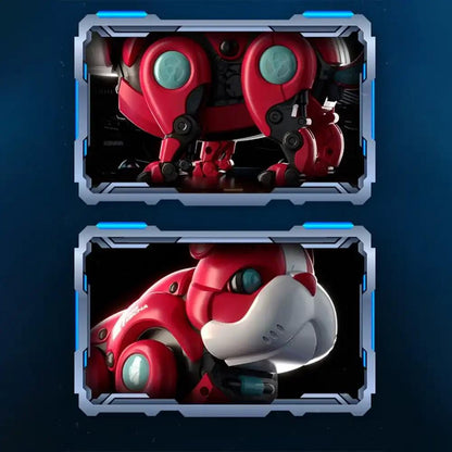 Caine robot , ABS, Functie sunetelumini, Multicolor