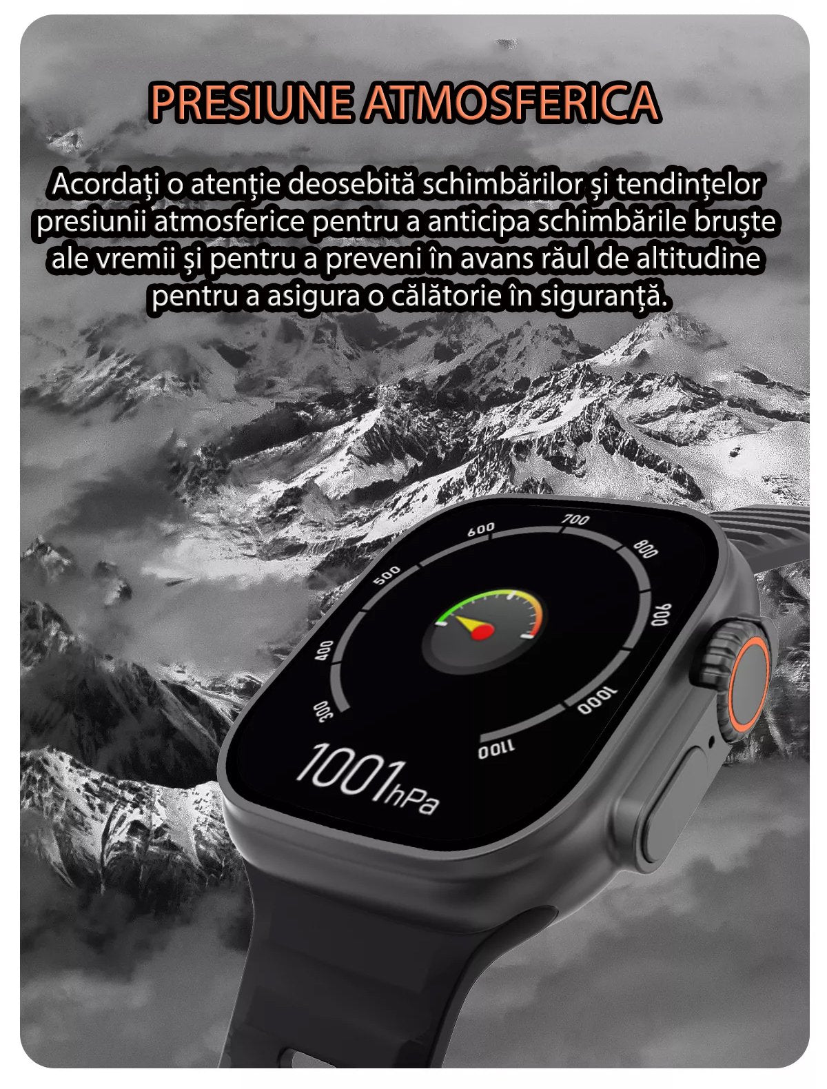 Ceas Inteligent SmartWatch 1.99 inch+ Curea EXTRA