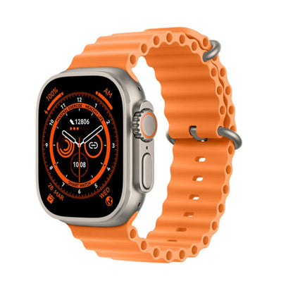 SET Ceas Inteligent SmartWatch 2.22 inch, + Casti WIFI + Extra curea