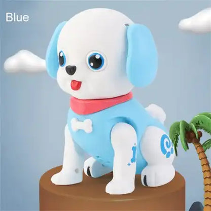 Catelus Jucarie caine robot pentru copii, interactiv, canta, danseaza,