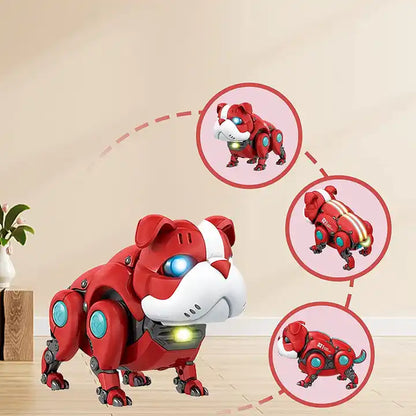 Caine robot , ABS, Functie sunetelumini, Multicolor