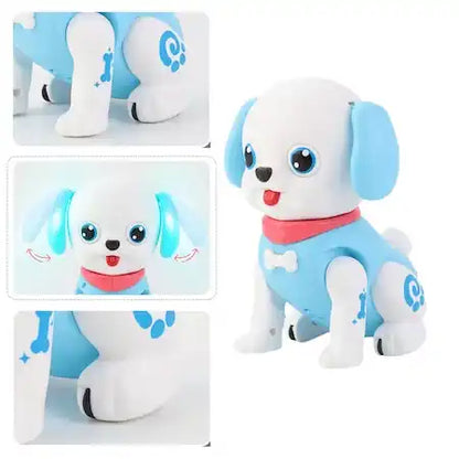 Catelus Jucarie caine robot pentru copii, interactiv, canta, danseaza,