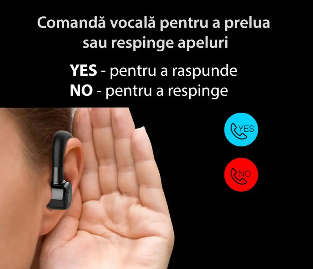 Casca Bluetooth V8, Wireless,