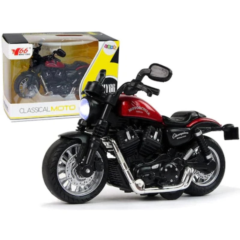 Motocicleta, Lean Toys, Plastic, 12x5x9 cm