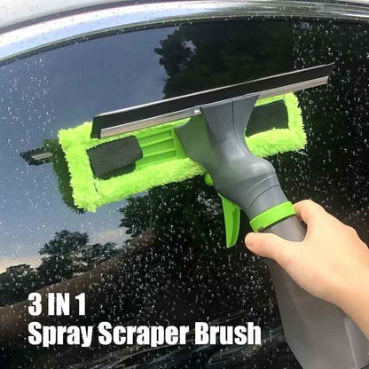 Stergator geam cu laveta si pulverizator 25 cm