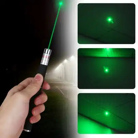 Laser Pointer cu Design de tip Stilou, Unda Verde, Puternic