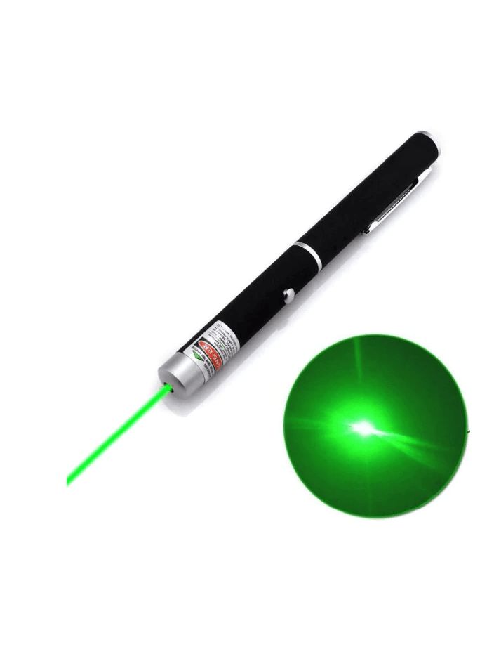 Laser Pointer cu Design de tip Stilou, Unda Verde, Puternic