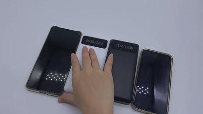 Power Bank/baterie de 10000 mAh cu 4 cabluri de încărcare integrate