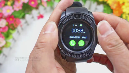 Smartwatch MediaTek V8, cartela SIM, camera