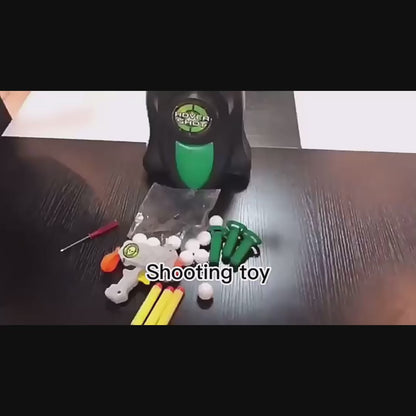 Jucarie cu mingii zburatoare si pistol cu tinte, Dark Shot