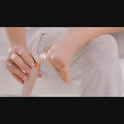 Dispozitiv electric pentru îndepărtarea calusului .