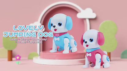 Catelus Jucarie caine robot pentru copii, interactiv, canta, danseaza,