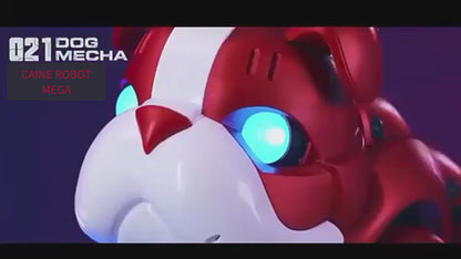 Caine robot , ABS, Functie sunetelumini, Multicolor