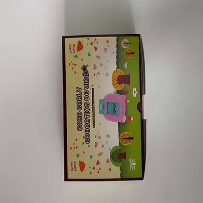 Jucarie educativa, set pentru invatare cuvinte in limba engleza, cititor de carduri, Stone, 112 bucati carduri flash 224 de cuvinte, 2 ani+, acumulator intern