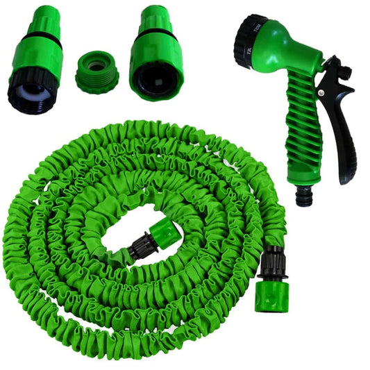 Furtun De Gradina Extensibil 53m Cu Pistol Pentru Stropit Verde