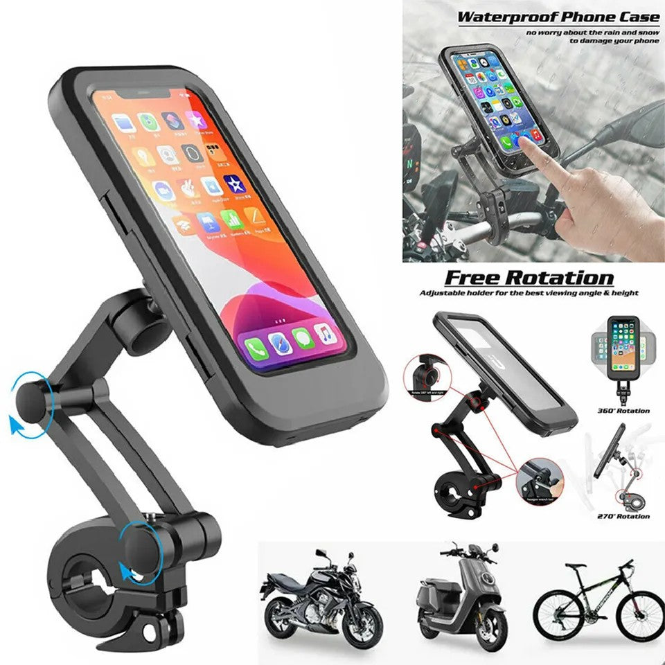 Suport telefon impermiabil pentru biciclete