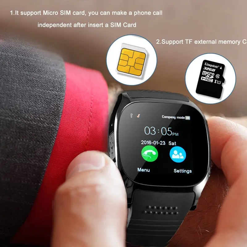 Ceas SmartWatch  - Telefon microSIM microSD camera