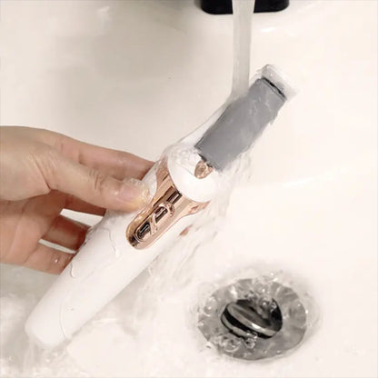 Dispozitiv electric pentru îndepărtarea calusului .